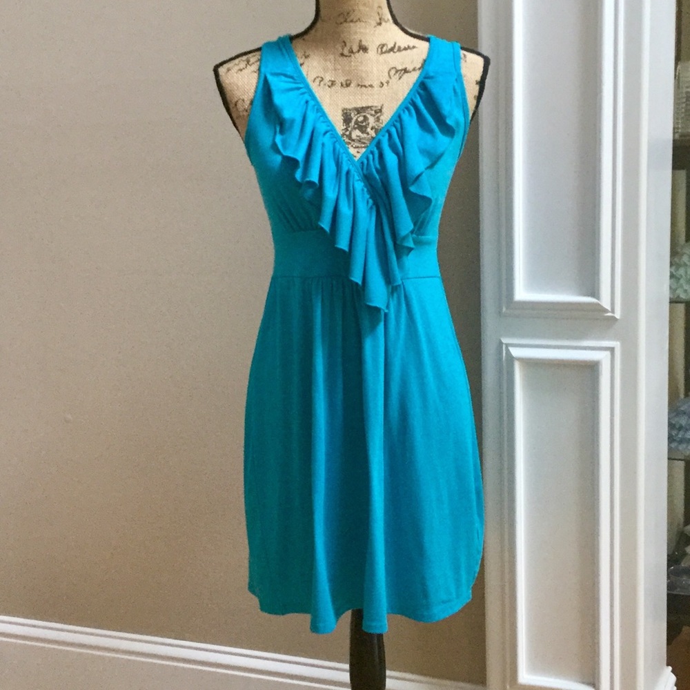 Aqua summer dress